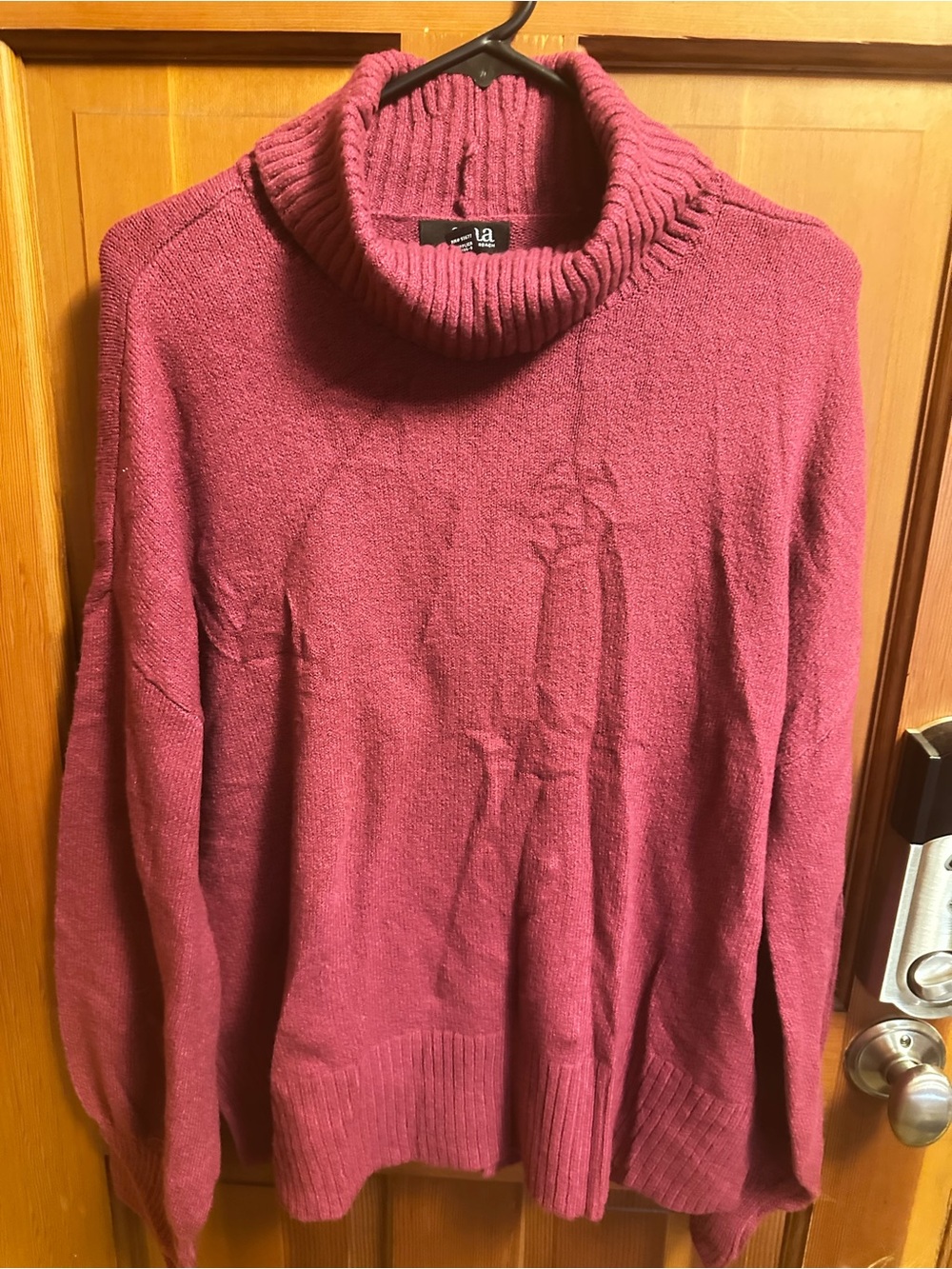 a.n.a Women's Berry Crush Cowl Neck Sweater